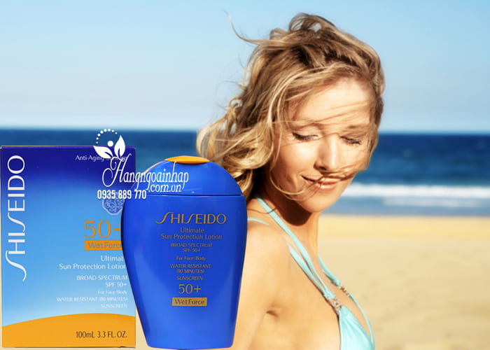 Kem chống nắng Shiseido Ultimate Sun Protection Lotion 100ml  2