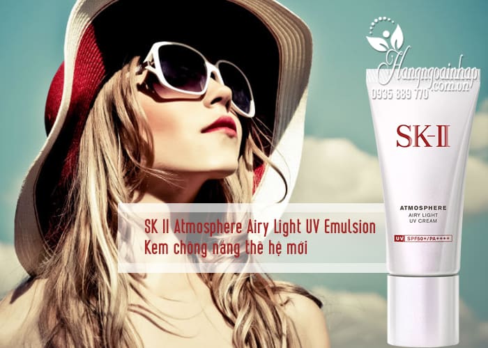 SK II Atmosphere Airy Light UV Emulsion kem chống nắng thế hệ mới 4