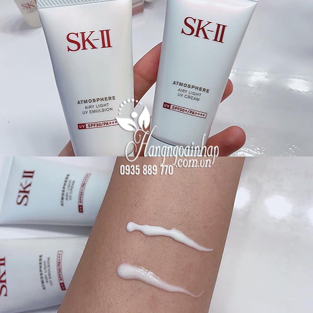 SK II Atmosphere Airy Light UV Emulsion kem chống nắng thế hệ mới 2