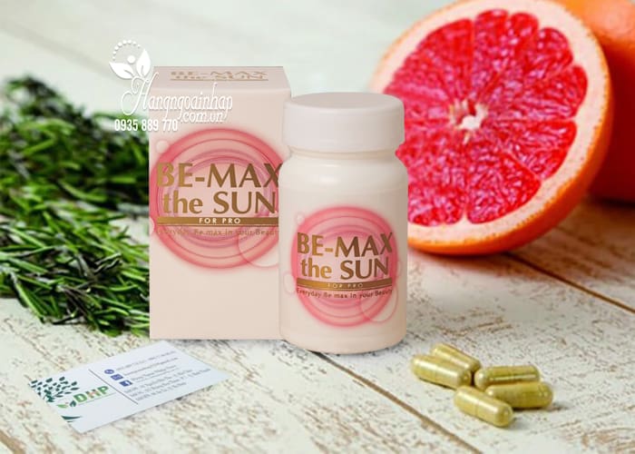 Viên uống chống nắng Be-Max The Sun 30 viên của Nhật 1