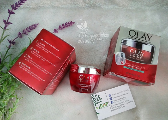 Kem dưỡng ẩm chống lão hóa Olay Regenerist Micro-Sculpting Cream Mỹ