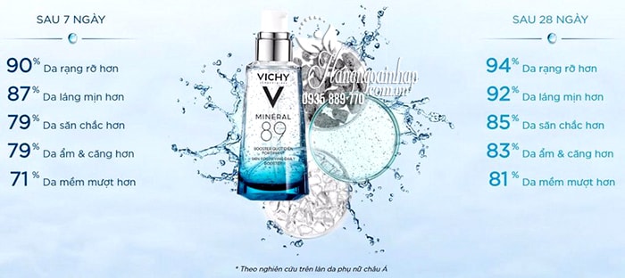 Dưỡng chất khoáng cô đặc Vichy Mineral 89 tái tạo và bảo vệ làn da 3
