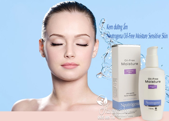 Kem dưỡng ẩm Neutrogena Oil-Free Moisture Sensitive Skin 4