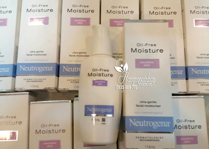 Kem dưỡng ẩm Neutrogena Oil-Free Moisture Sensitive Skin 8