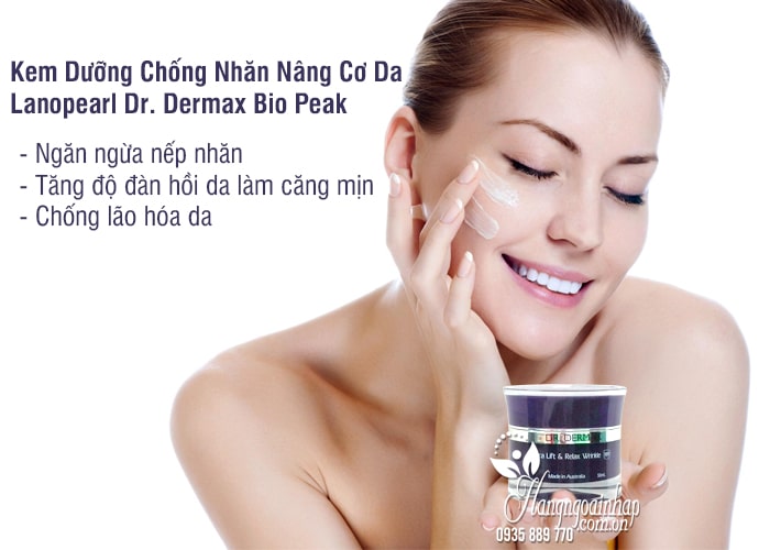 Kem Dưỡng Chống Nhăn Nâng Cơ Da Lanopearl Dr. Dermax Bio Peak 50ml 3