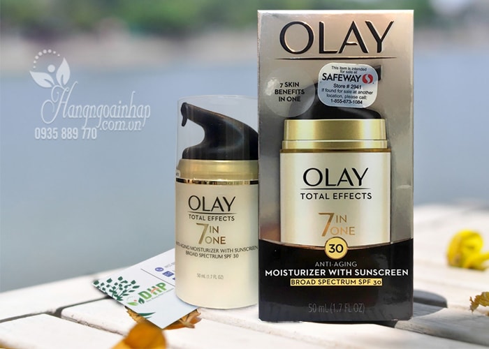 Kem dưỡng da chống lão hóa Olay Total Effects 7 in 1 SPF15 50ml