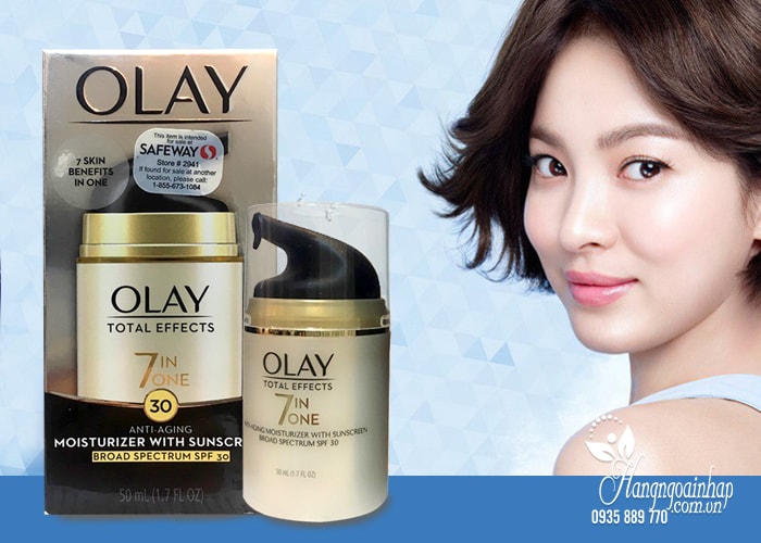 Kem dưỡng da chống lão hóa Olay Total Effects 7 in 1 SPF15 50ml của Mỹ