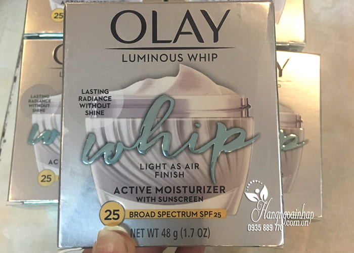 Kem dưỡng da Olay Luminous Whip Active Moisturizer SPF25 8