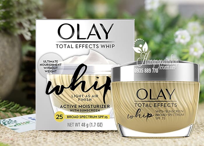 Kem dưỡng da Olay Total Effects Whip Active Moisturize SPF25 1