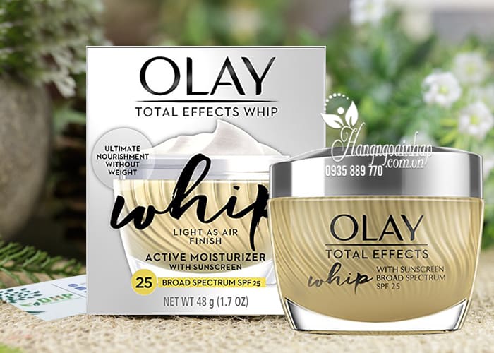 Kem dưỡng da Olay Total Effects Whip Active Moisturize SPF25 1