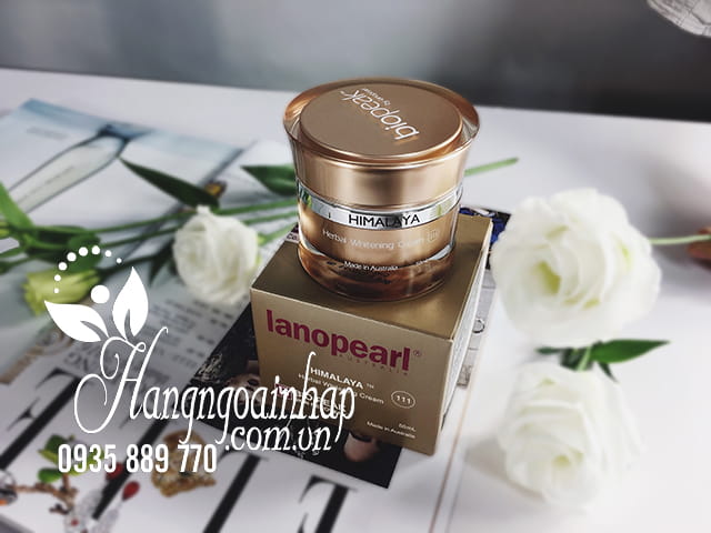 lanopearl himalaya herbal whitening cream 50ml