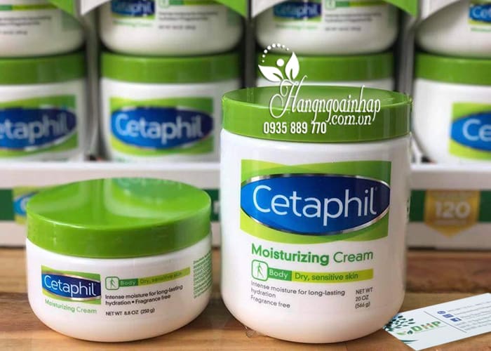 Set 2 kem dưỡng ẩm Cetaphil Moisturizing Cream 566g và 250g 6