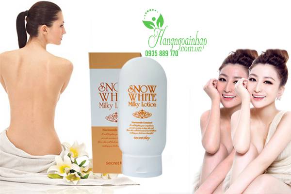 Kem dưỡng trắng da Secret Key Snow White Milky Lotion 