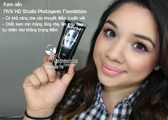 Kem nền NYX HD Studio Photogenic Foundation của Mỹ 2