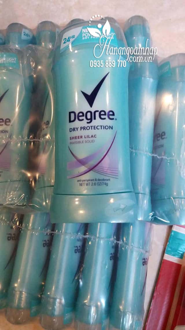 Lăn khử mùi Degree Dry Protection Sheer Lilac 74g của Mỹ 4