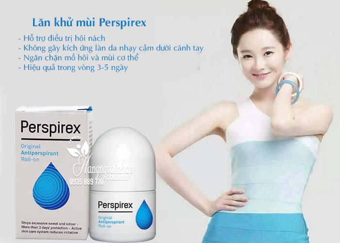 Lăn khử mùi Perspirex đặc trị hôi nách hiệu quả nhất 3