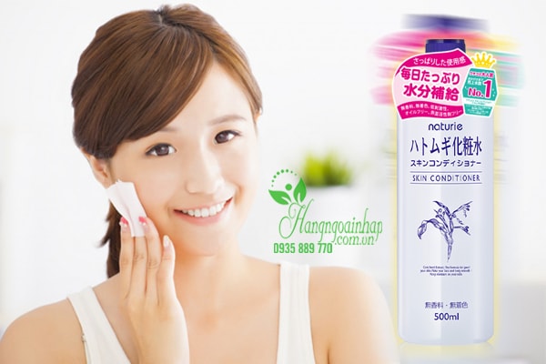 Lotion dưỡng da Naturie Hatomugi Skin Conditioner 500ml của Nhật Bản