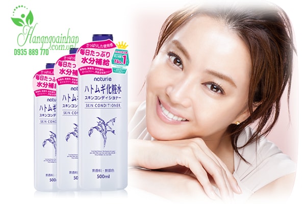 Lotion dưỡng da Naturie Hatomugi Skin Conditioner 500ml của Nhật Bản