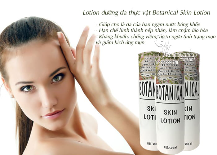 Lotion dưỡng da thực vật Botanical Skin Lotion 500ml của Nhật 3