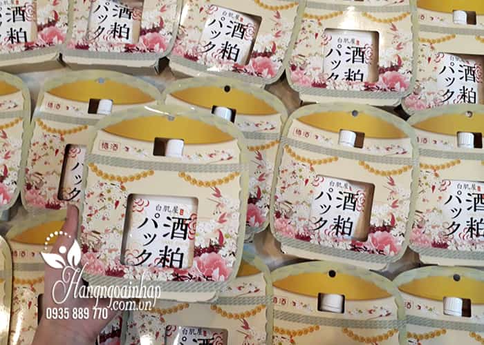 Mặt nạ bã rượu Sake Kasu Face Pack 120g Nhật Bản ủ trắng da 1