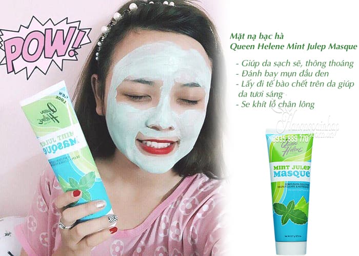 Mặt nạ bạc hà Queen Helene Mint Julep Masque 227g của Mỹ 4