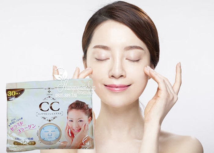 Mặt nạ Collagen BB CC Benoa Nhật Bản túi 30 miếng2