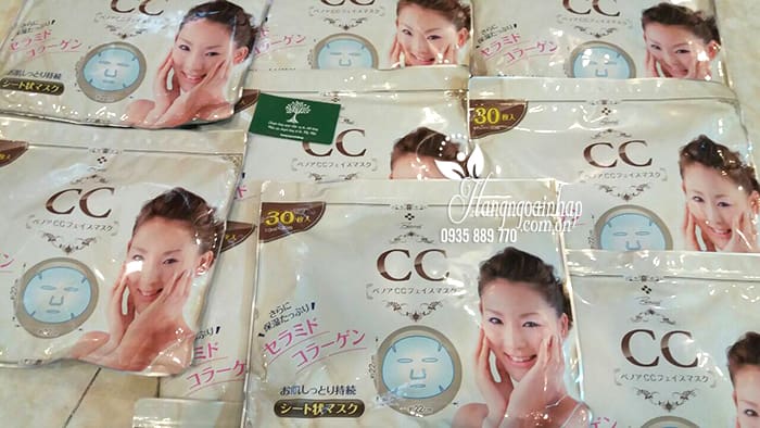 Mặt nạ Collagen BB CC Benoa Nhật Bản túi 30 miếng 7