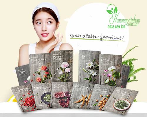 Mặt nạ đông y Real Nature 2016 của The Face Shop Hàn Quốc