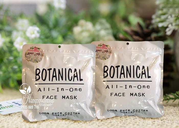 Mặt nạ dưỡng ẩm Botanical All In One Face Mask của Nhật Bản 1