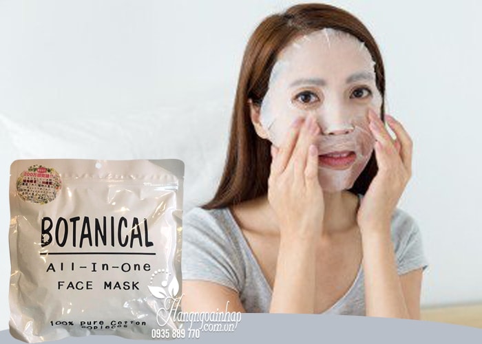 Mặt nạ dưỡng ẩm Botanical All In One Face Mask của Nhật Bản 2