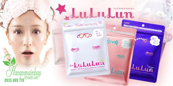 Mặt nạ dưỡng trắng da Lululun Face Mask của Nhật Bản