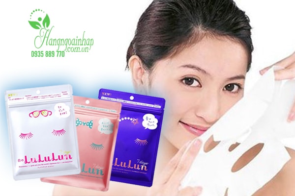 Mặt nạ dưỡng trắng da Lululun Face Mask của Nhật Bản