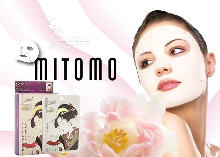 Mặt nạ dưỡng da Mitomo Mask hình cô gái của nhật