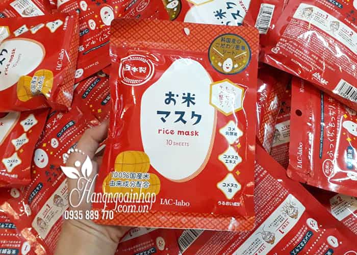 Mặt nạ IAC - Labo Rice Mask 10 miếng chiết xuất từ gạo 1