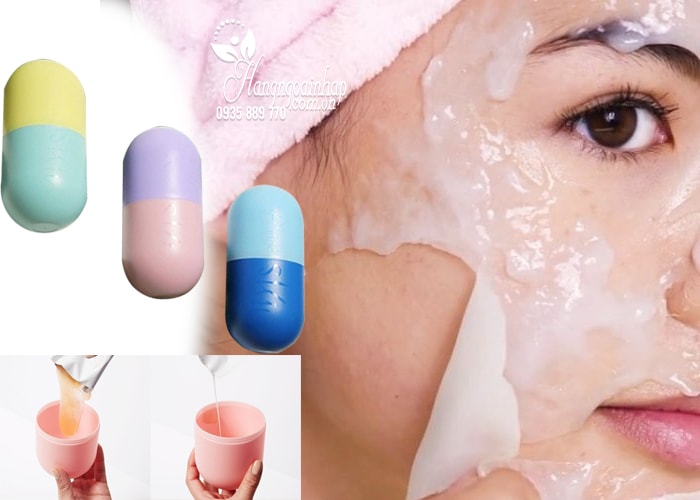 Mặt nạ Let Me Skin Ultra H2O Jelly Modeling Mask hình viên thuốc