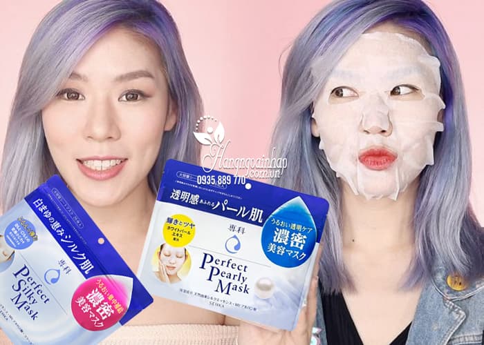 Mặt nạ Shiseido Senka Perfect Silky Mask 28 miếng Nhật Bản 