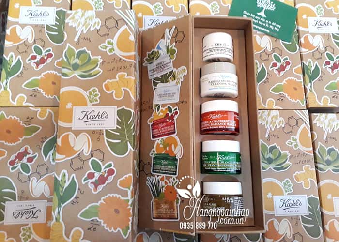 Set 5 mặt nạ Kiehl’s mini 14ml - Dưỡng da trắng mịn màng 1