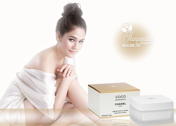 Set Chanel: Coco Mademoiselle, Moisturizing, Body Cream, 150 g + Coco