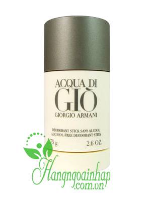 Lăn khử mùi nam Giorgio Armani Acqua Di Giò Pour Homme 75g của Ý