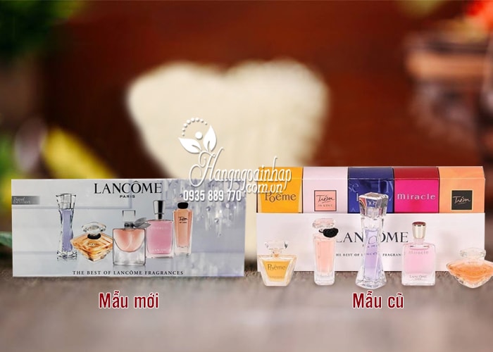 Set Nước Hoa Mini Lancome Paris Của Pháp