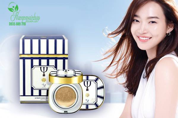  Phấn nước trang điểm Ohui Ultimate Cover CC Cushion của Hàn Quốc