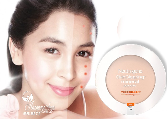 Phấn phủ cho da mụn Neutrogena SkinClearing Mineral Powder 