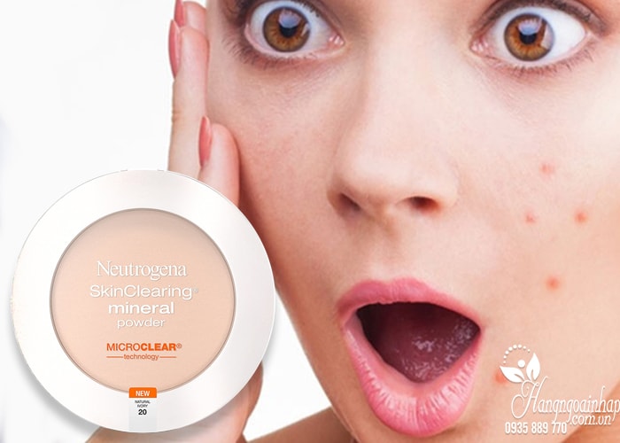 Phấn phủ cho da mụn Neutrogena SkinClearing Mineral Powder 11g