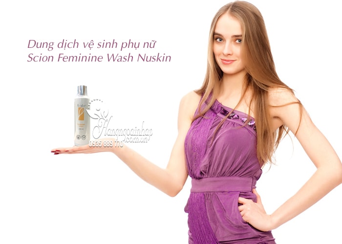 Dung dịch vệ sinh phụ nữ Scion Feminine Wash Nuskin 4