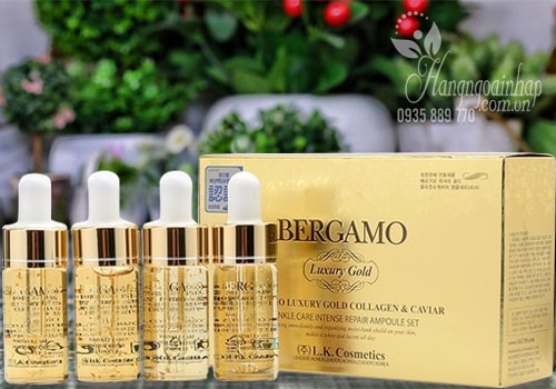 Serum Bergamo Luxury Gold Caviar Vitamin