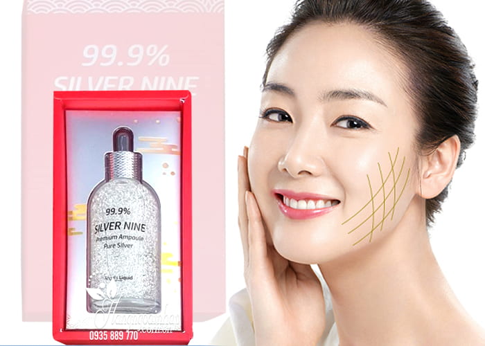Serum bạc 99.9% Silver Nine Premium Ampoule của Hàn Quốc 2