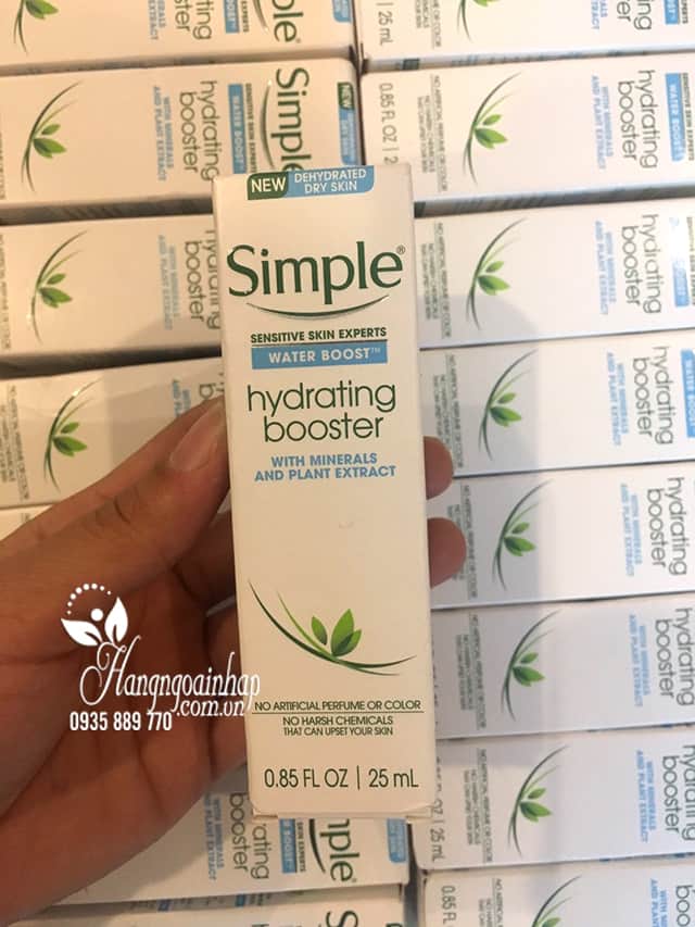 Serum cấp nước cho da Simple Hydrating Boost 25ml 6