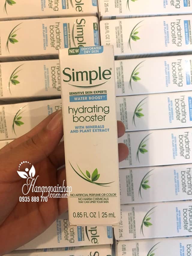 Serum cấp nước cho da Simple Hydrating Boost 25ml 6