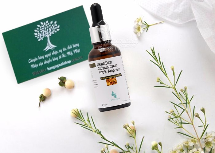 Serum dưỡng trắng Dew&Dew Galactomyces 100% Ampoule 30ml 