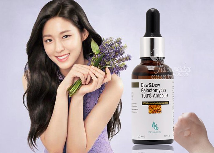 Serum dưỡng trắng Dew&Dew Galactomyces 100% Ampoule 30ml 